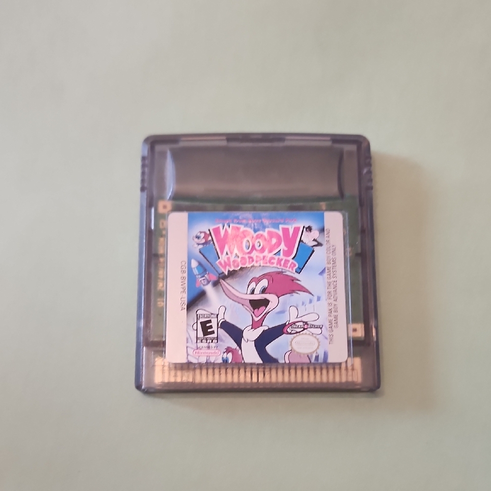 Woody Woodpecker Game Cartridge - Gray